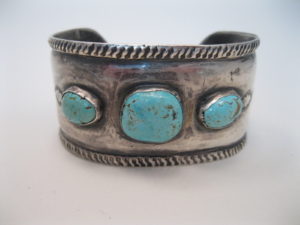 Vintage Indian Jewelry Ingot Bracelet