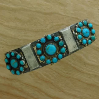 Fred Harvey Cluster Bracelet