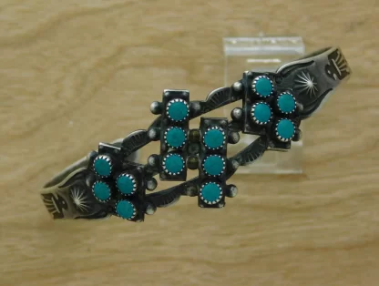 Fred Harvey Era Geometric Bracelet