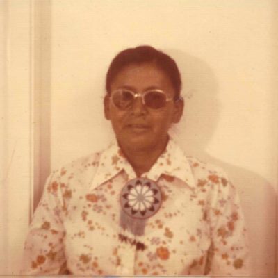 Annie Becenti Navajo Silversmith 1975