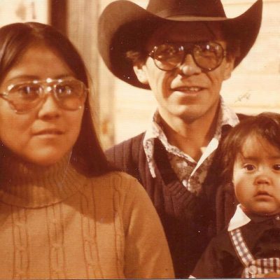 Delores Paul and Family Navajo Silversmith 1975