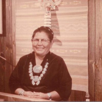 Louise Thomas Navajo Silversmith 1976