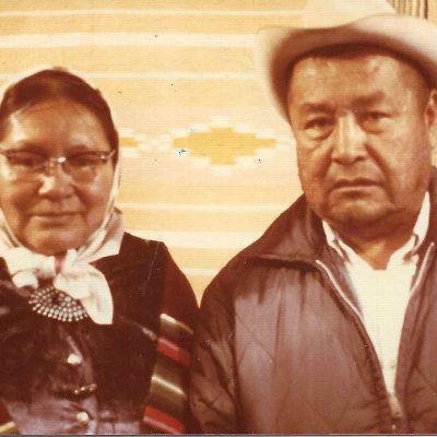Nellie and Bruce Tso Navajo Silversmiths 1977