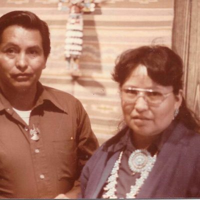 Nelson and Irene Yazzie Navajo Silversmiths 1976