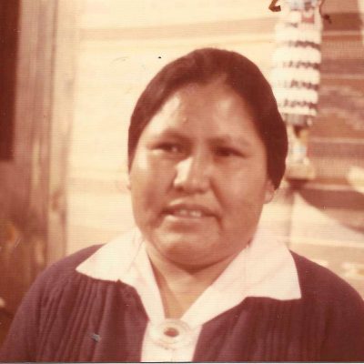 Sarah Sadie Sam Navajo Silversmith 1975