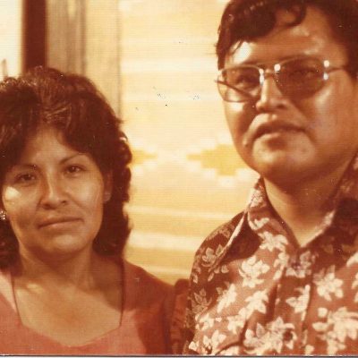 Ted and Irma Francis Navajo Silversmiths 1977